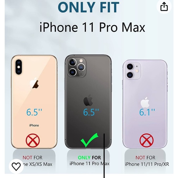 FNTCASE for iPhone 11 Pro-Max Case: Military Grade Drop & Shock Protection - Picture 4 of 5